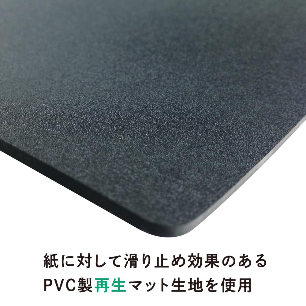 Kyoei Plastic Kiwami KAI Desk Mat, Black, WDM-KAI