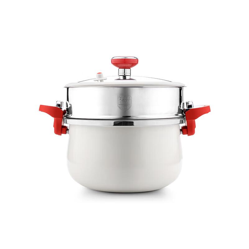 PYREX Enamel Ceramic Micro-Pressure Double-Layer Soup Steamer