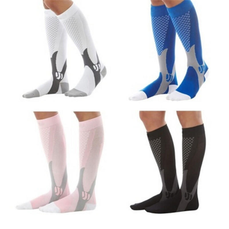 1pc Men Sport Compression Over Knee High Leg Thigh Sleeve Stockings Support Sock