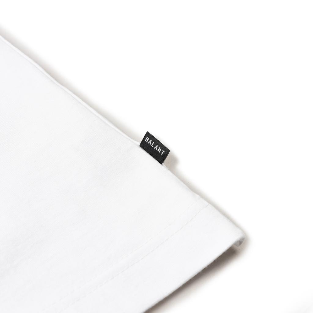 BALANT Original Stamp Logo Basic T-Shirt - White