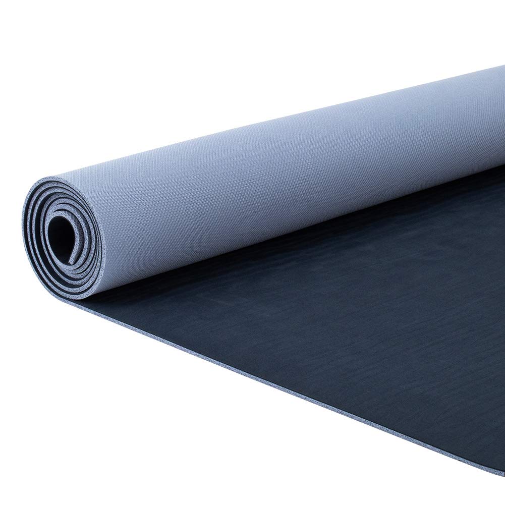 Manduka EKO Lite Mat 4mm Yoga Mat Hot Natural Grip (133021030) - Midnight, Pilates, Yoga, Stretching, Rubber, [Used]