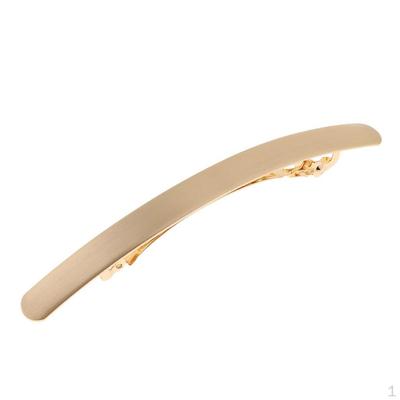 Pinza para el pelo de metal Broche de barrette francesa Adorno para la cabeza informal