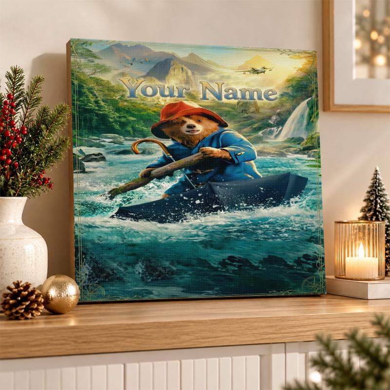 Paddington Custom Name Text 5D Diamond Painting Kit DIY Full Drill Diamond Art Decoration