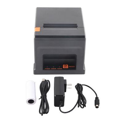 Thermal Printer USB Port 300mms 80mm ABS Portable Receipt Thermal Printer for Business POS Systems