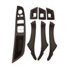 For BMW F10 F11 Car Inner Handle Interior Door Panel Driver's Window Switch Frame Storage Box Sets for BMW 5 Series 520 528 535