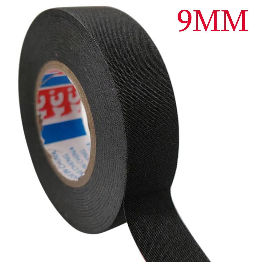 

1/2 шт. 15 метров термостойкая огнестойкая лента Coroplast клейкая тканевая лента для защиты жгута проводов автомобильного кабеля 15m