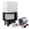 Smart Steel Fireplace KRATKI VNL 610/430 9 kW Ø 200 Lift-up MSK