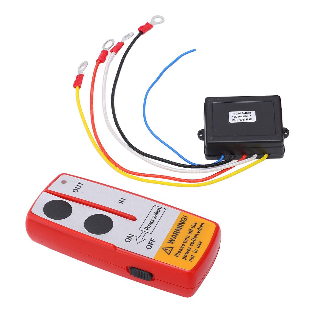   Winch Wireless Remote Control   Kit with Receiver 12V 24V for Truck   ATV SUV