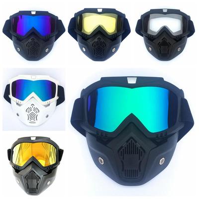 Occhiali da Moto Retro Off-Road e Occhiali da Sci Harley con Maschera da Esterno