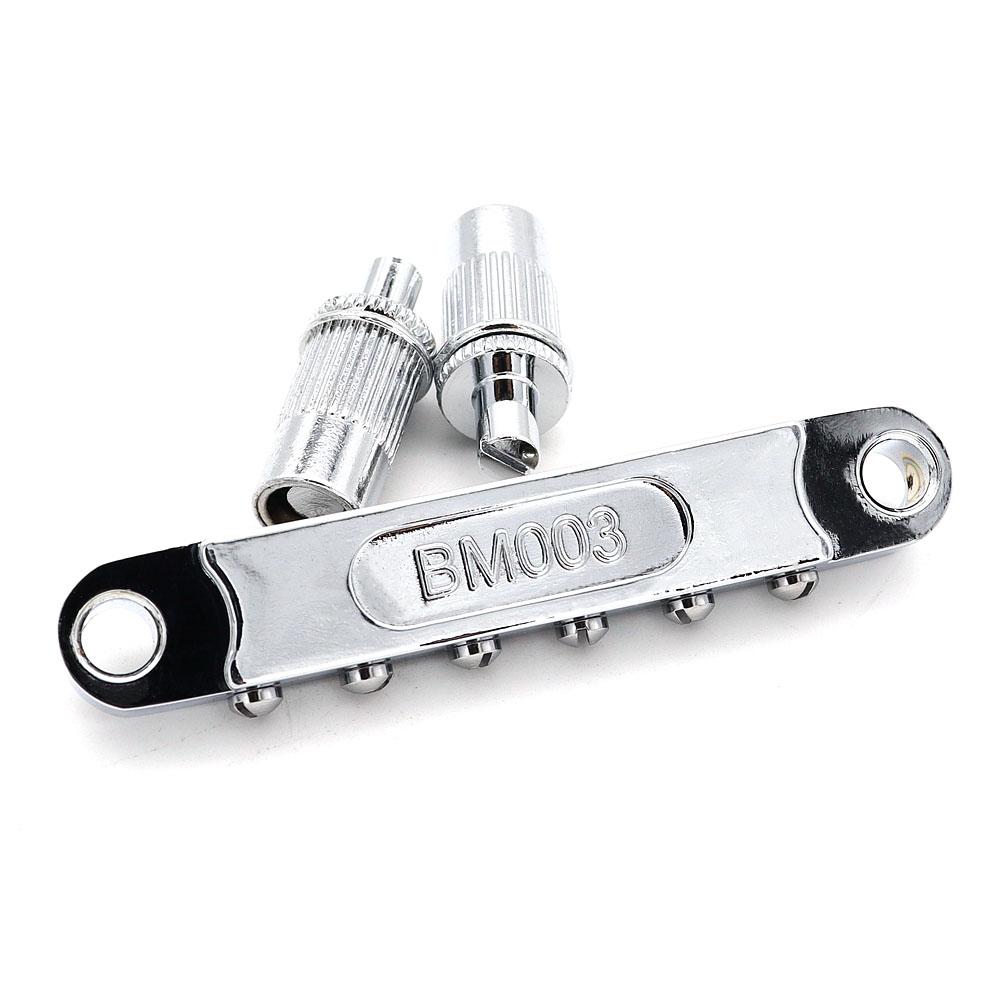 1 Set Gitaar Roller Zadels Tune-O-Matic Brug Voor Gibson Epi Les Paul 3 Kleuren