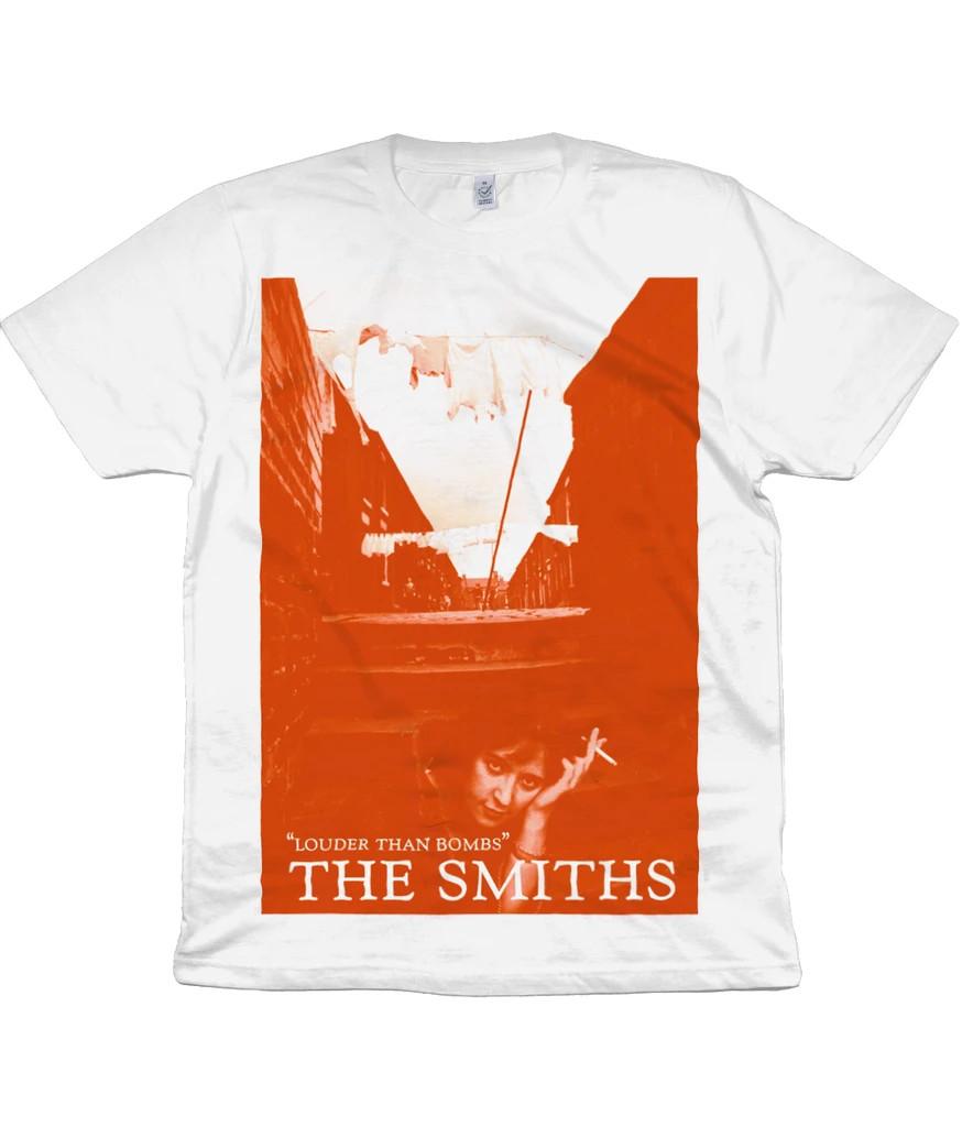 The Smiths - Louder Than Bombs - 1987 - Promo - Organic T-Shirt Mens Womens Tees Top - Morrissey M