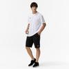 Mizuno Training Wear Navidry Knit Current Model L Shorts, Shorts, Sweat-Absorbent, Quick-Drying, UV, UPF15, (32MDC190), Men's, Black/Silver,
