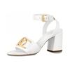 Louis Vuitton Lock It One Strap Sandals Women's White 1A8FWA