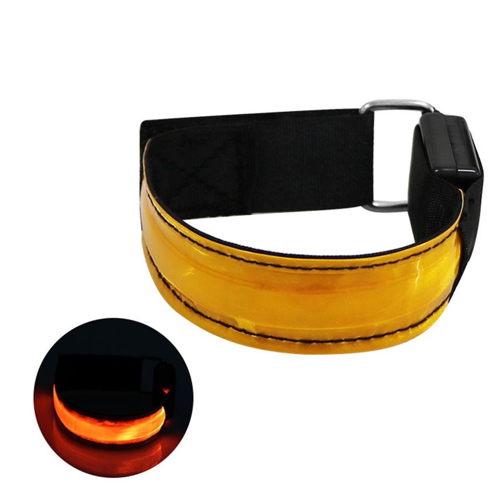 360 Visible LED Light Up Armband For Runners Cycliss Concerts Parties Nylon Webbing Armwear for Outdoor Activity