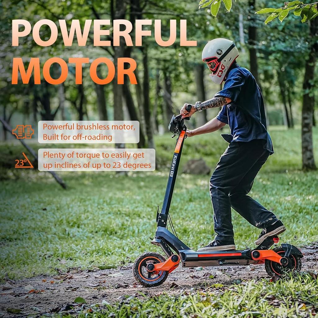 KuKirin G3 E-Scooter 60 KM Electric Scooter 52V 18Ah, Electric Scooter for Adults with 10.5" Tires