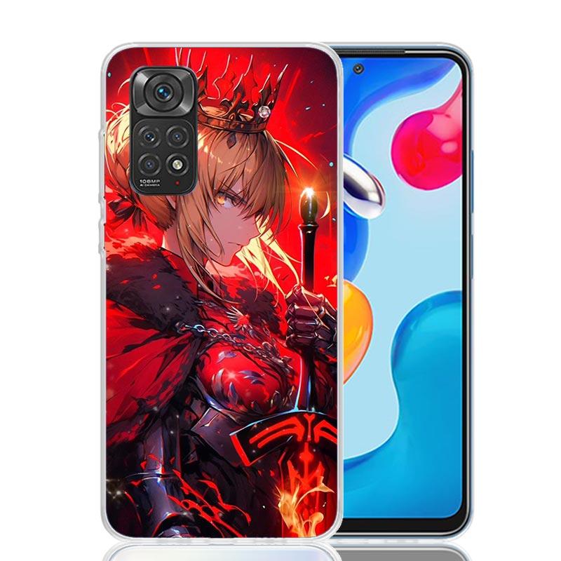 Fate Zero Stay Night Archer Phone Case For Xiaomi Redmi Note 15 14 13 12S 12 Pro Plus 11S 11E 11 11T 10S 10 Art Soft Pattern Cov