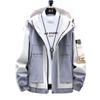 Jacke Herbst Herren Jacke Casual Stehkragen Herren Jacke Plus Größe Mantel 8XL
