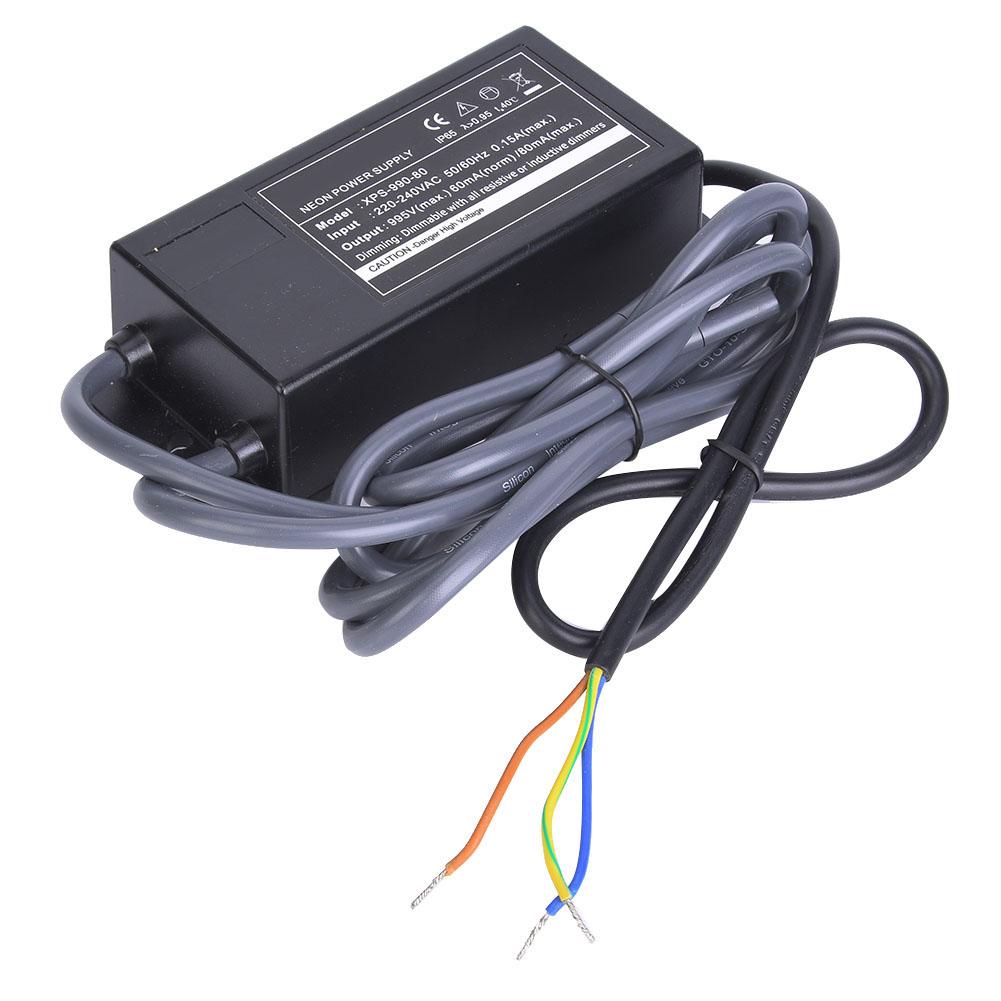 

XPS99080 Неоновый свет Электронный трансформатор Неоновая вывеска Блок питания 0.9KV 80mA