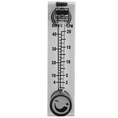 LZM6T Panel Type 220LPM440SCFH Gas Flow Meter Flowmeter Brass Female BSP14