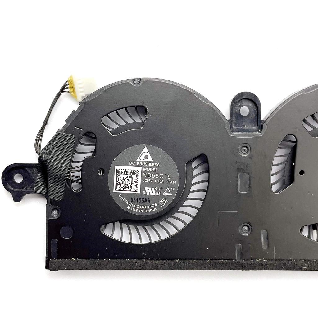 BestParts CPU Cooling Fan Replacement for Dell XPS 13 9370 9380 7390 0980WH 980WH Not Compatible with ND55C19-19A14 (Note 2-in-1 Versions)