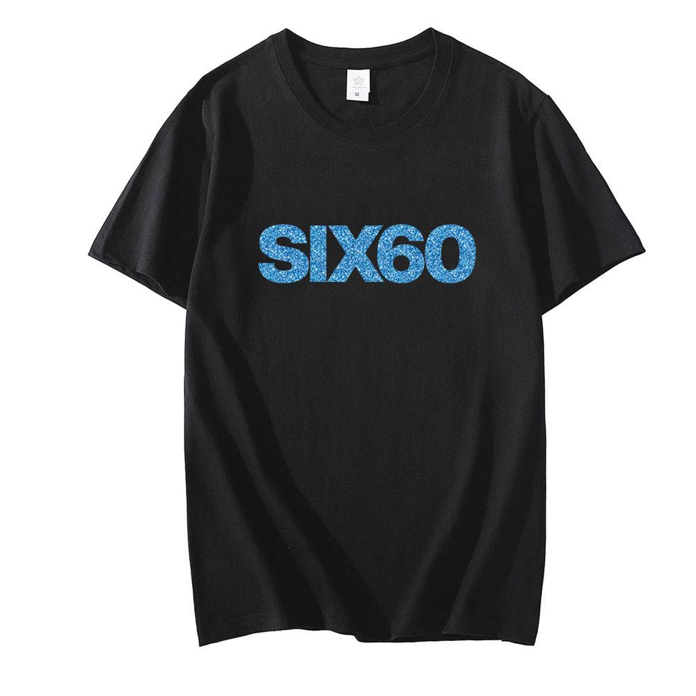

Six60 T-Shirt Casual Fashion Unisex Tops Soft Cotton Round Neck Tee Short Sleeve T Shirt for Summer Graphic Printing Clothing XS чёрный