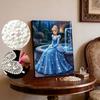 5D DIY Jewelry Art Painting Set Beautiful Princess Embroidery Puzzle Cross Stitch Home Decor Gift Handmade Products