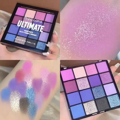 Rainbow Eyeshadow Palette Eye Pigment Green Blue Purple Eyeshadow Women Makeup Cosmetics, B02 тіні для повік, 1 шт.