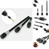 3pcs Set 1/4 Hex Shank Screw Driver Extension Bit Quick Release Holder Tool High Hardness Magnetic Drill Extension For Reliable Use