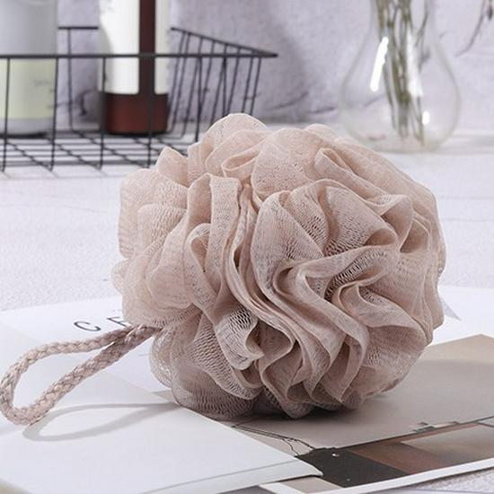 Large Japanese Bathing Ball & Foaming Shower Glove - Premium Non-Shedding Floral Bath Accessory for Men & Women