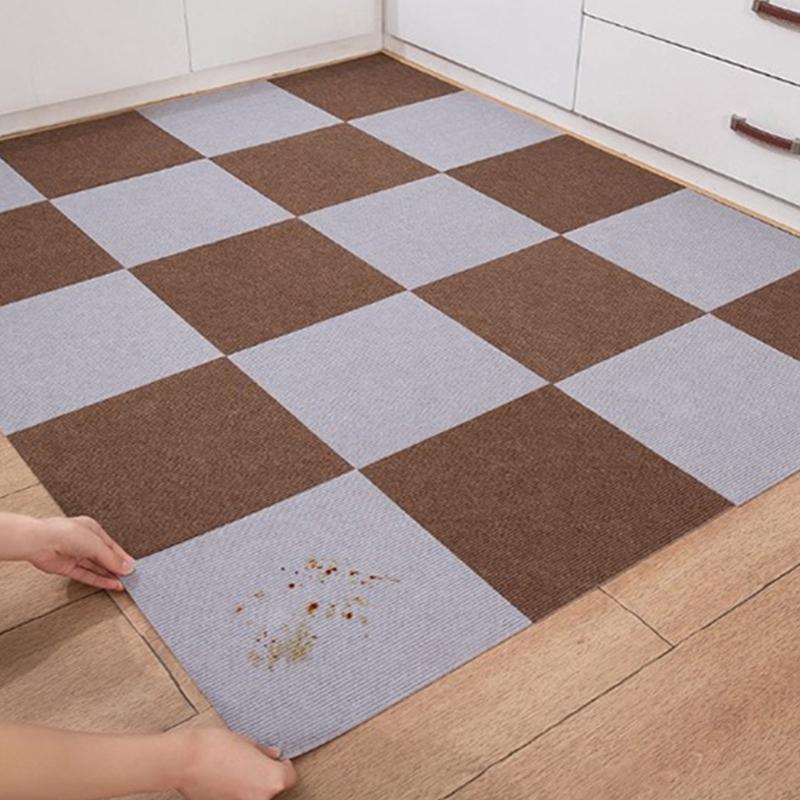 Klebeband für Bodenteppiche Rutschfeste Unterlage Bodenspleißteppiche für Hartholzböden und Fliesen Wiederverwendbarer Aufkleber Zuschneidbar