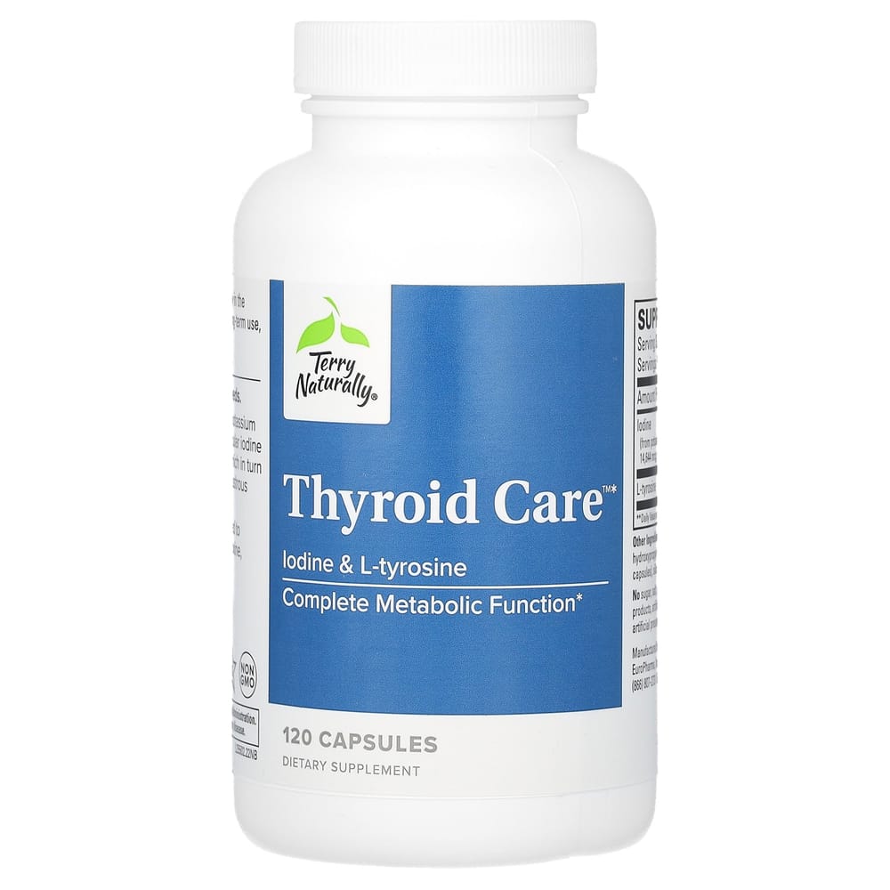 Terry Naturally Thyroid Support 120 Capsules