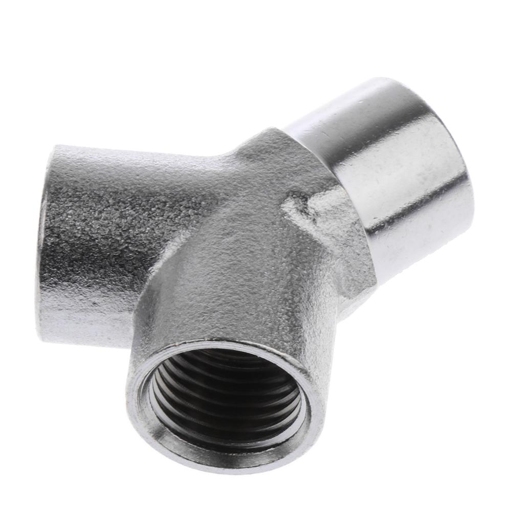 Buy 3 Way Y-type Connector Splitter 1/4-Inch BSP Air Line Female Thread ...