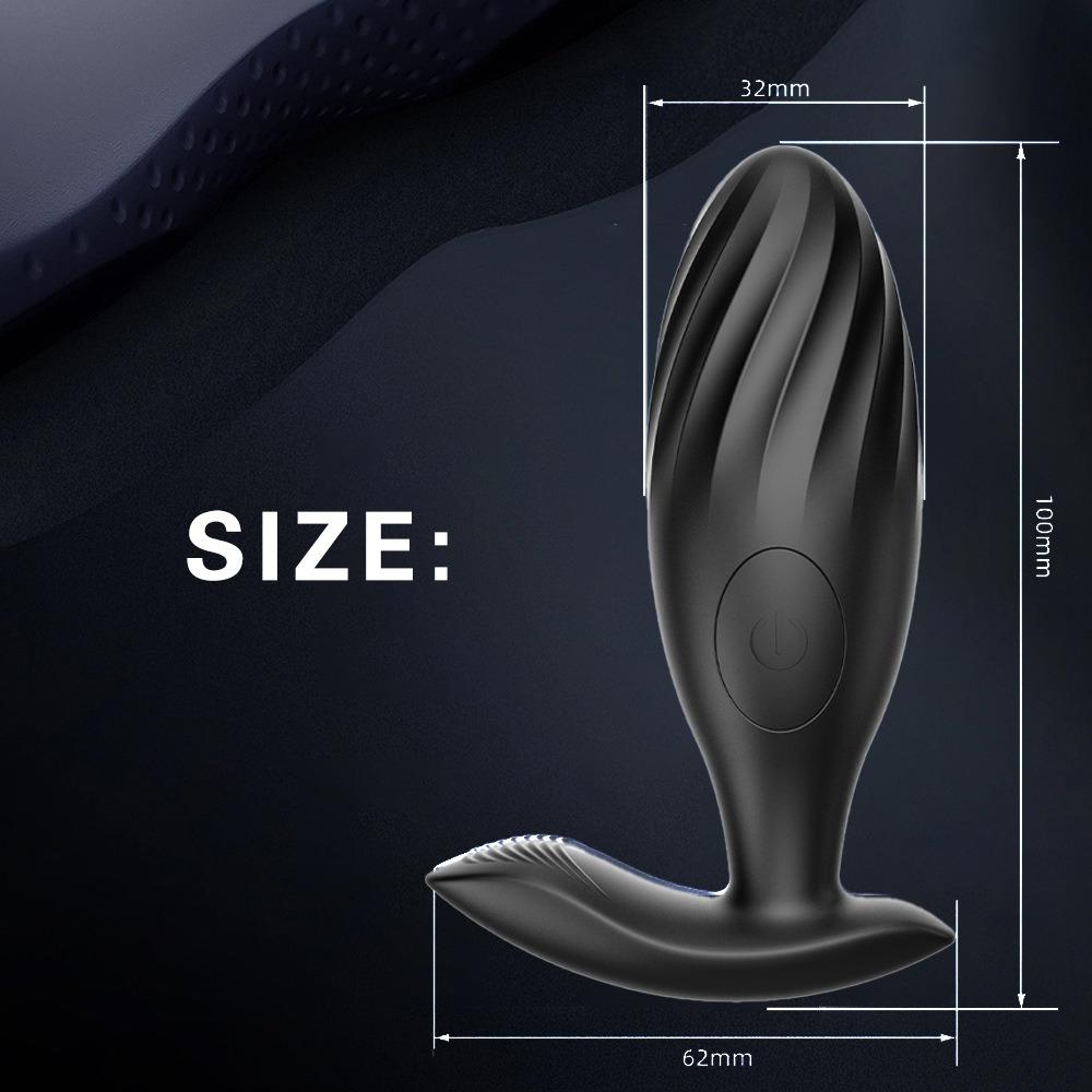360 Remote Control Rotating Plug Anal Vibrator Dildo Silicone Prostate Massage Anal Butt Plug Dilator Sex Toys For Women Men