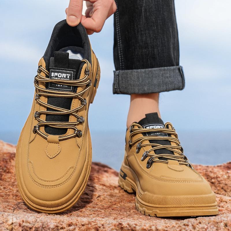 

Мужские кроссовки Новые модные противоскользящие повседневные кеды для скейтборда Уличная мода Беговые кроссовки Четыре сезона Удобная спортивная обувь 39 хаки