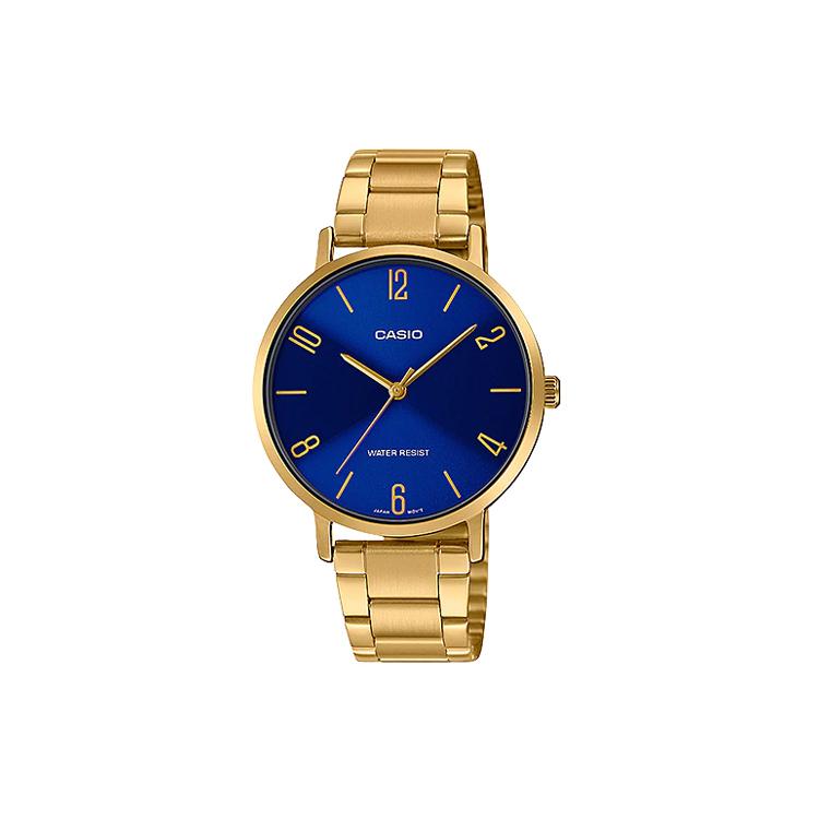 CASIO Women s Standard Series 40mm Blue Watch LTP-VT01G-2B LTP-VT01G-2B Blue Dial