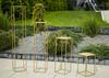Golden Modern Floor Flower Stand 100 Cm
