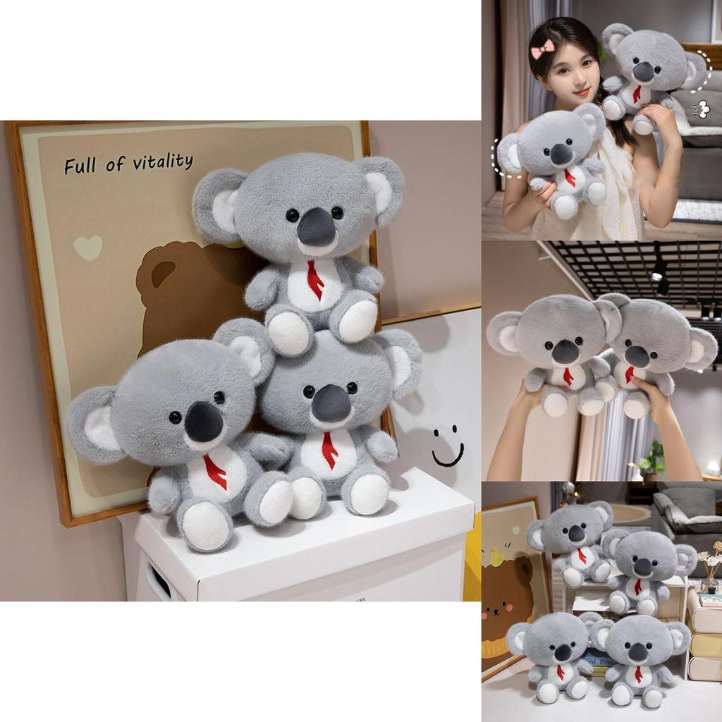 Entzückende graue Koala Plüschtierpuppe Perfekt zum Kuscheln und Trösten Geschenke für Kinder