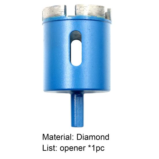 25-50mm Diamond Drill Bit Sharp Edges Fast Chip Removal Long-Lasting Slotted Hollow Diamond