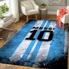 1Pc Messi'S Iconic Number Rug, Office Carpet Indoor Outdoor Doormat, Non-Slip, Comfortable, Living, Christmas Halloween, Xmas Gift N1491