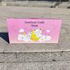 DIY 3D Castle Sweetheart Cream House Quiet Book & Card Holder Set for Girls