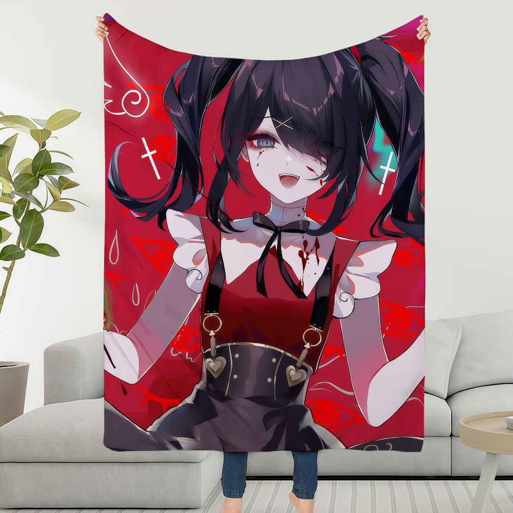 Game Girls Needy Streamer Overload Blanket Soft Warm Furry Throw Super Kids Toys Bed Sofa Car Cradle