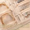 Detachable Pages Jewelry Storage Book Large Capacity Jewelry Organizer Bag  Small Jewelry Storage