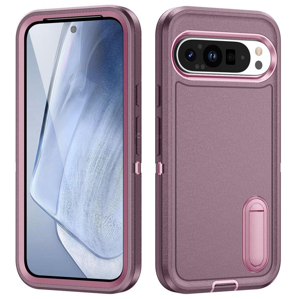 Google Pixel 9 Pro XL Case: Cross-Border Compatible, Drop-Proof, Three-Proof with Stand, In Stock