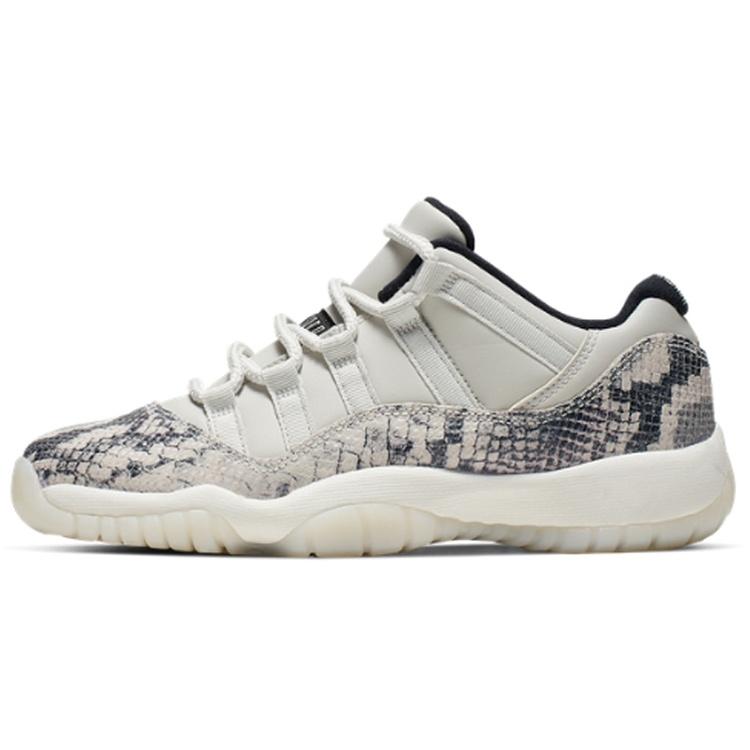 (GS) Air Jordan 11 Retro Low Light Bone Snakeskin Kids CD6847-002 EU 37.5