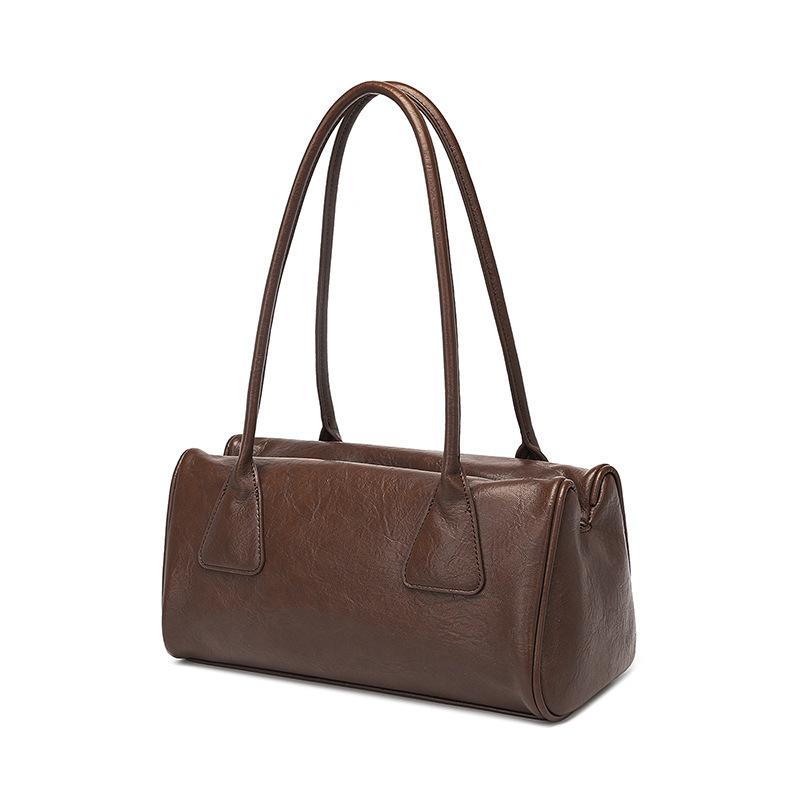 2025 New Trendy Korean Niche Design Retro Foreign Style Baguette Bag Versatile Large Capacity Portable Shoulder Armpit Bag