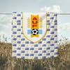 1pz Coperta morbida in flanella stampata con bandiera del football nazionale dell'Uruguay per camera da letto adulta, soggiorno, divano, campeggio, viaggi, regali per tifosi, regali di Natale