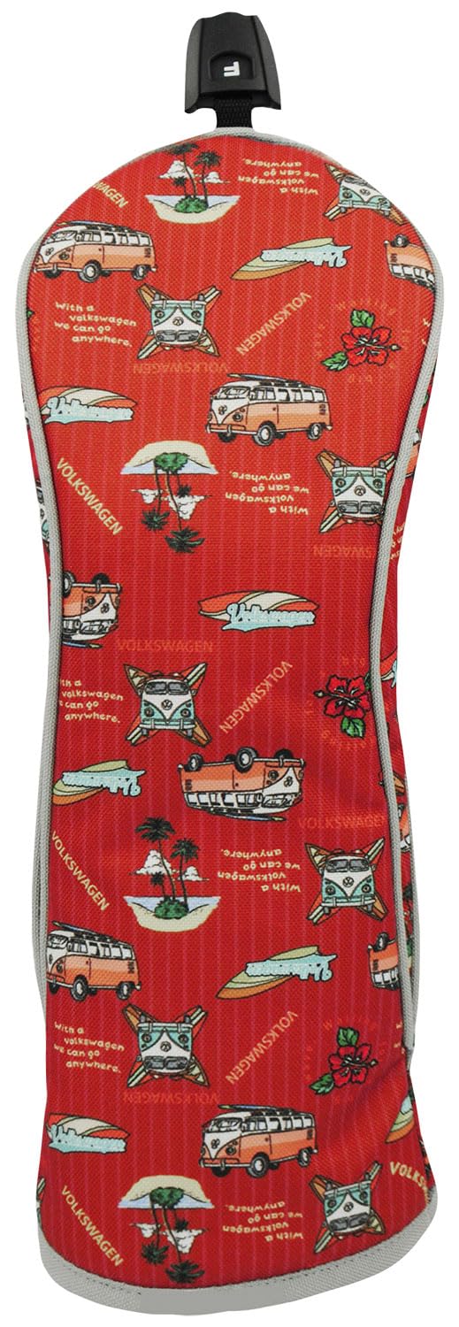 

LEZAX Volkswagen Fairway Wood Headcover, Red, VWHC-5802