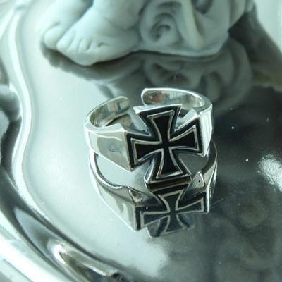 Inländisch gefertigter Karina Silver 925 Vollsilbermaterial offener Ring Größe 13~