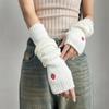 Fashion Female Arm Warmer Knitted Fingerless Long Gloves Student Sleeves Cover Casual Girls Lolita Cosplay Mitten