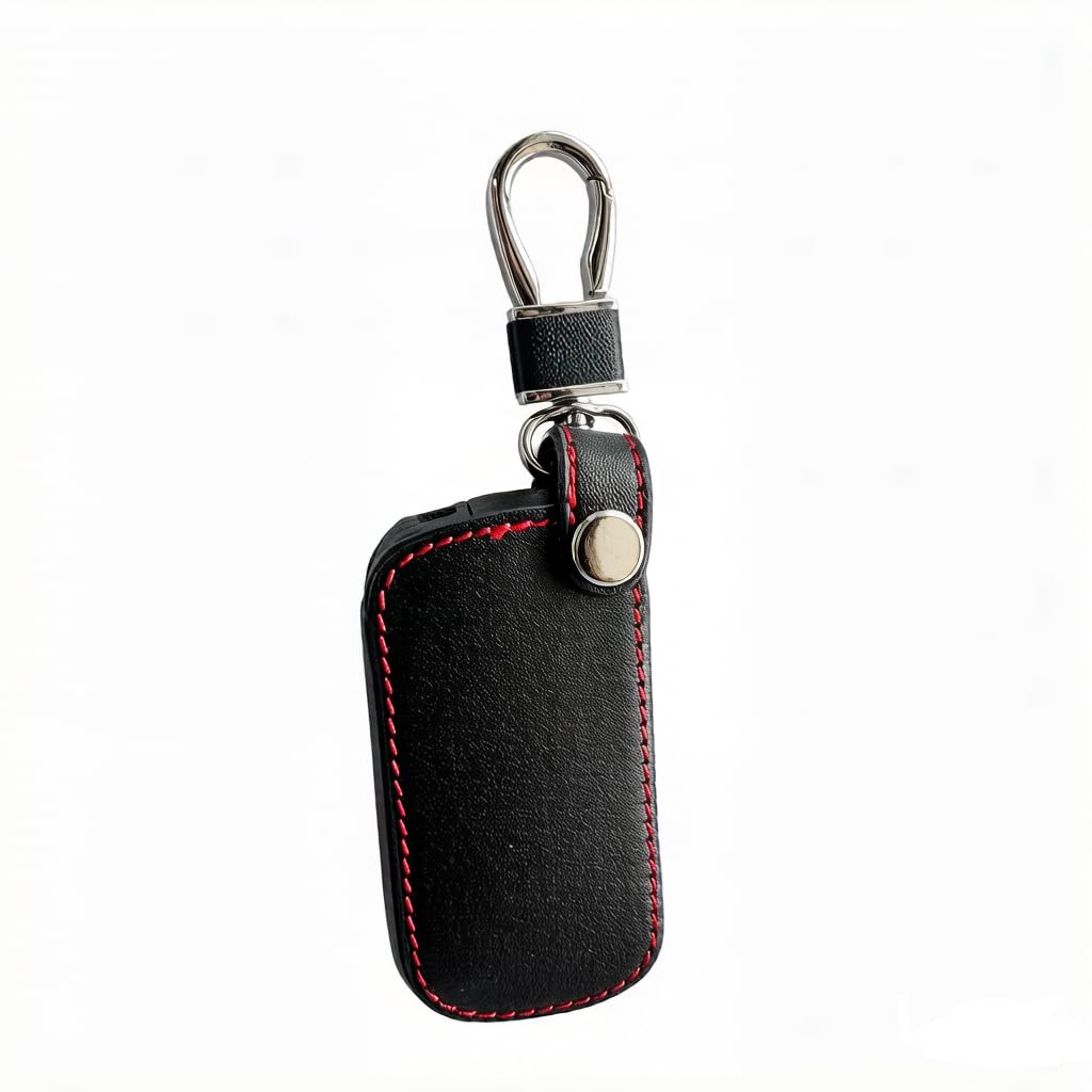 [Kinotaka] 4-button Leather Smart Key Case for Honda Vehicles Step